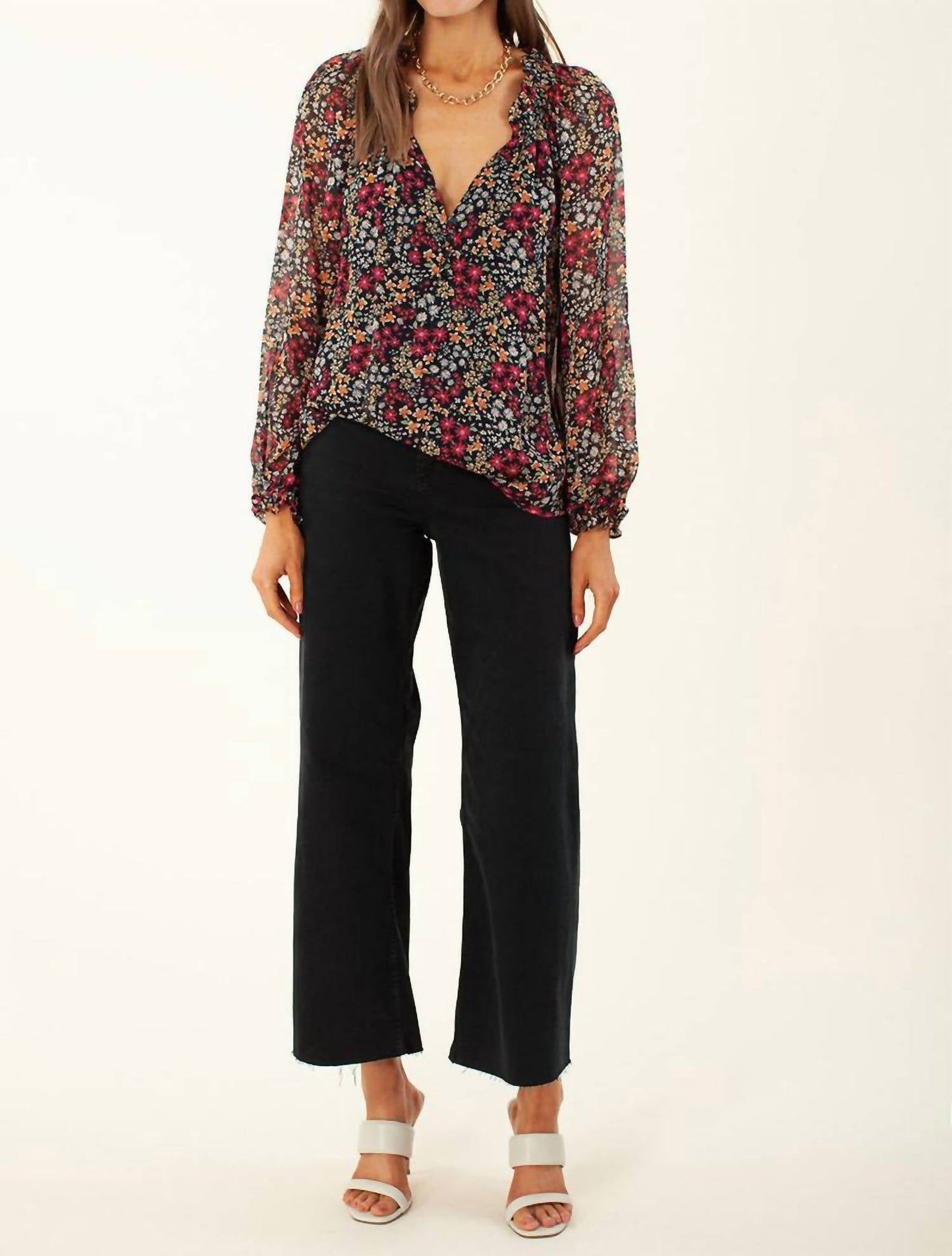 Hale Bob - Floral Melani Blouse