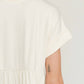 Entro - Short Sleeve Tiered Tunic