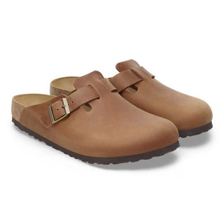 Birkenstock - Women's Boston Oiled Leather Clogs