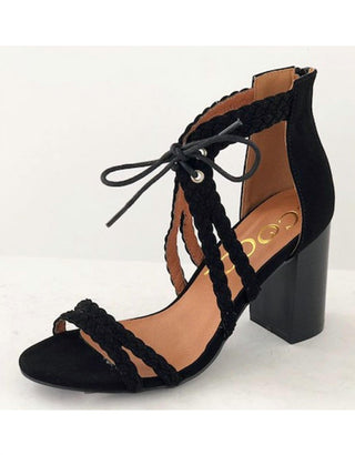 Ccocci - Women's Pretty Braided Heeled Sandal