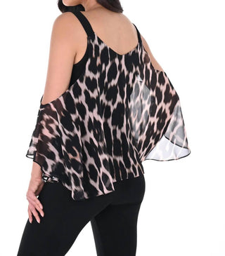 Frank Lyman - Animal Print Top
