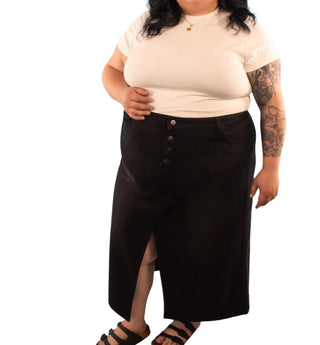 Mikarose - Ruby Maxi Denim Skirt