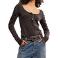 Free People - Hope Henley T-shirt