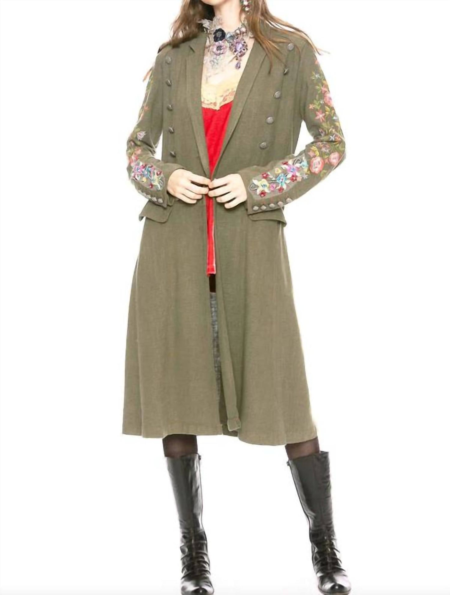 Aratta - Floral Cherish Coat
