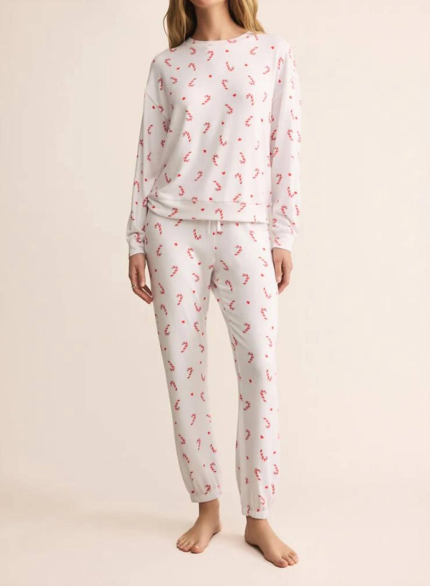 Z Supply - Cozy Candy Cane Lounge Set