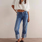 Free People - Slim Shade Selvedge Jeans