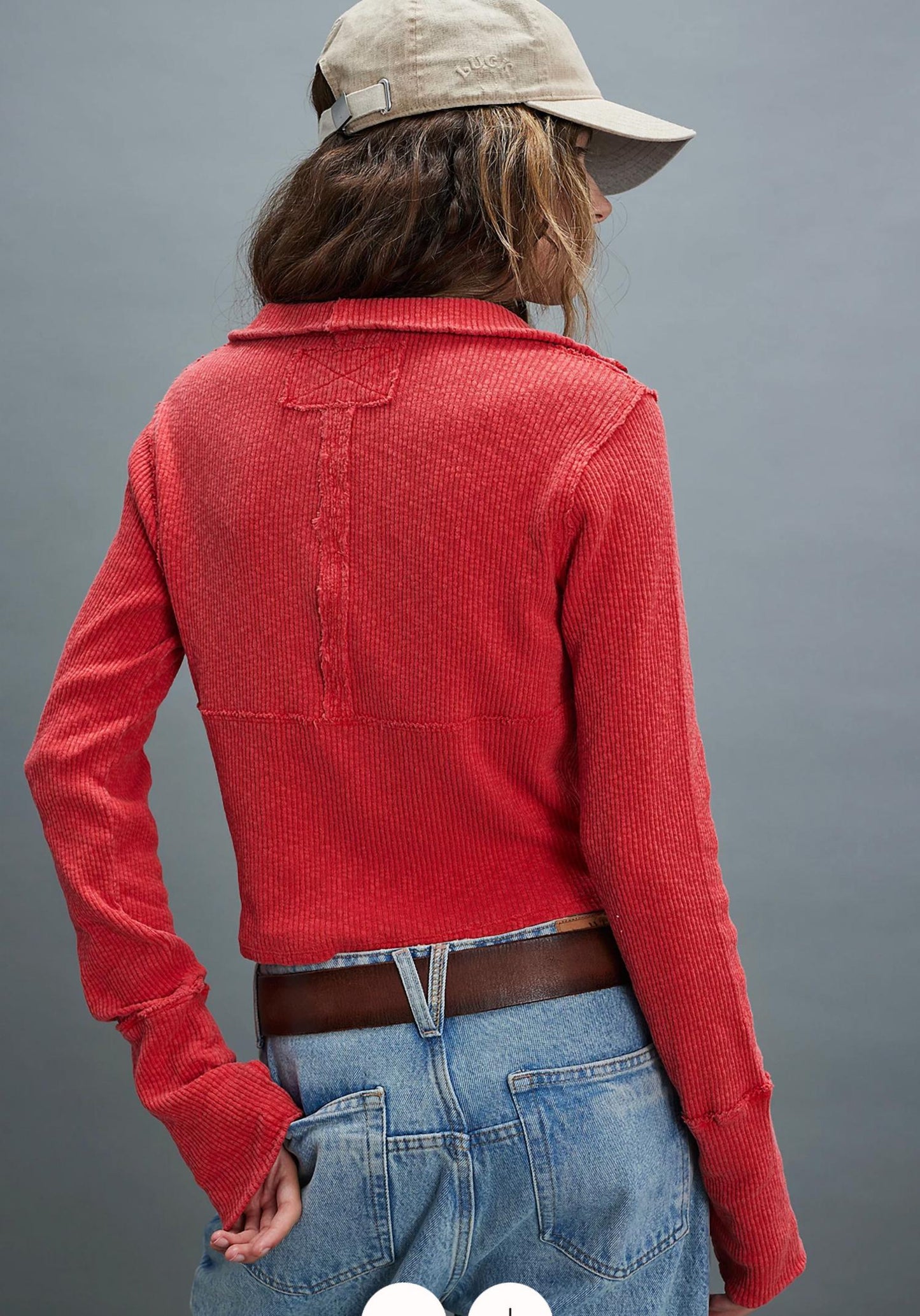 Free People - We The Free Midnight Half Zip Top