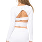 Kendall + Kylie - Compact Overlap Pencil Skirt