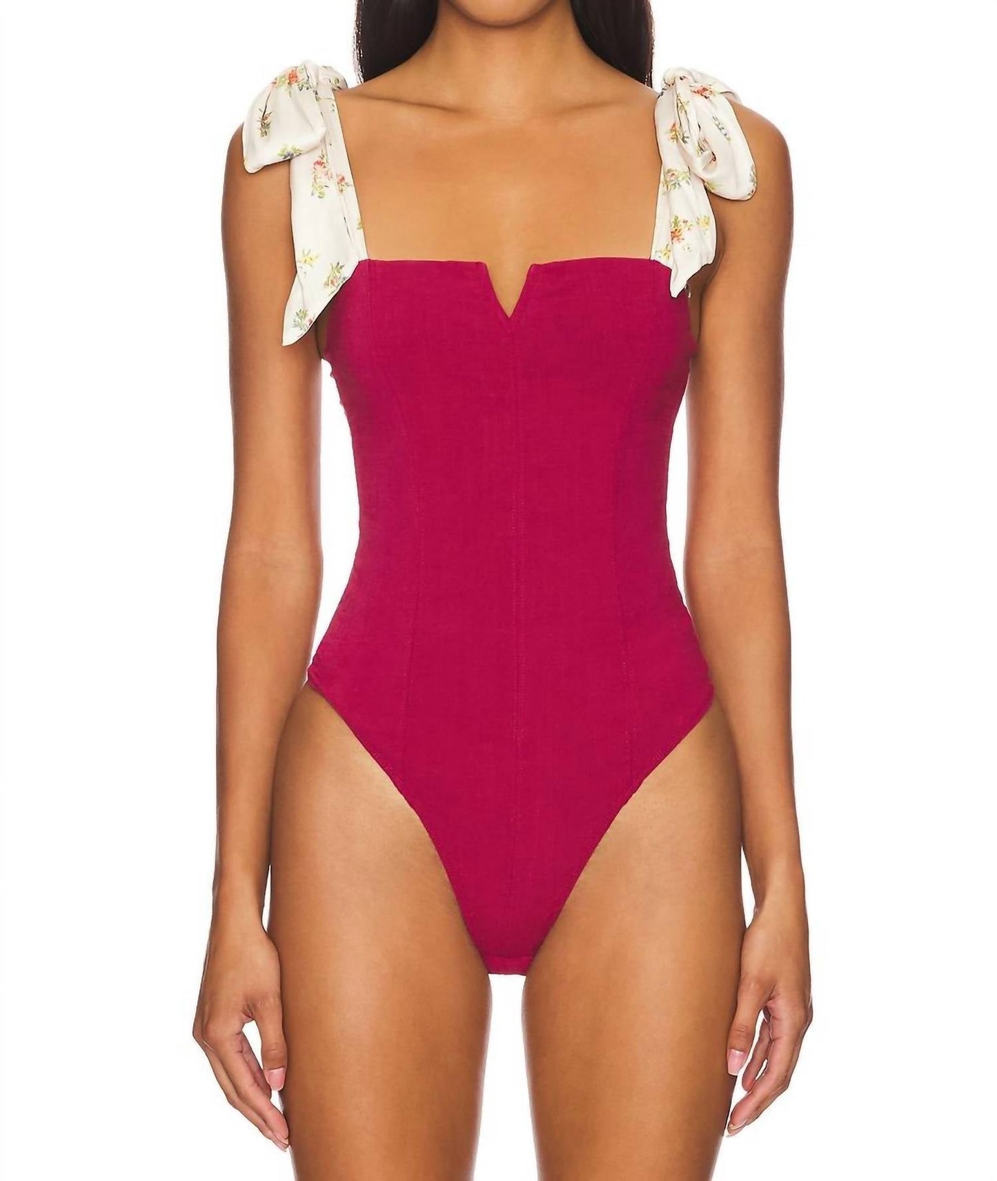 Free People - Printed Lola Bodysuit