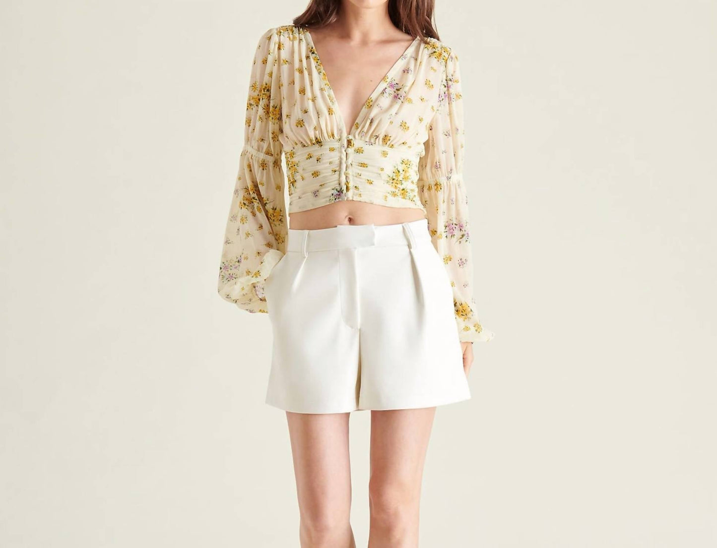 Steve Madden - High Waisted Imelda Shorts