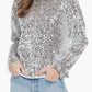 Something Navy - Sequins Long Sleeve Top