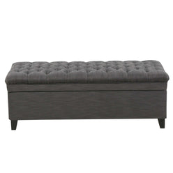 Juliana - Storage Ottoman With Birch Legs