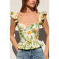 Dress Forum - Corset Flutter Top