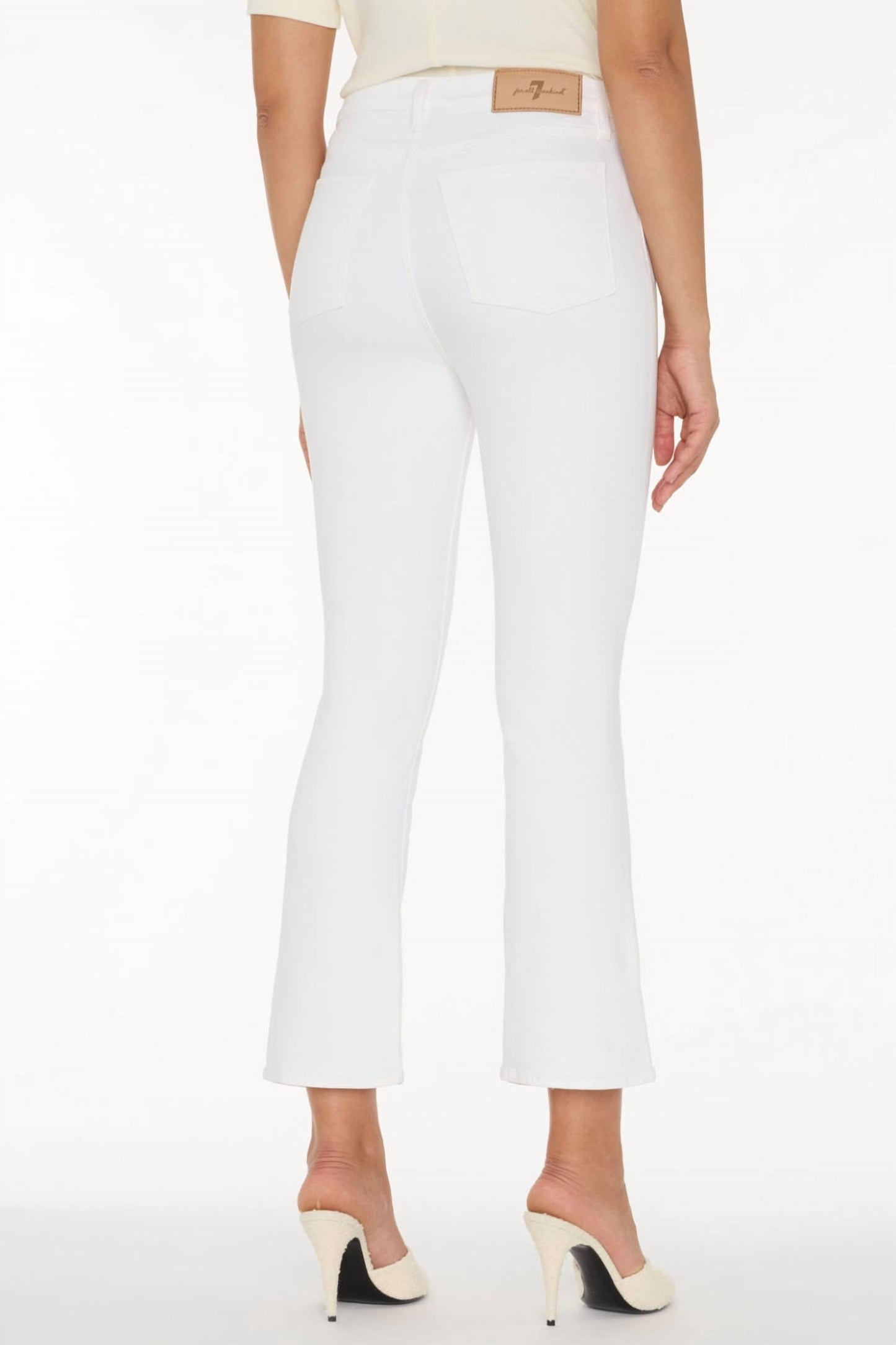 7 For All Mankind - Pintuck Slim Kick Jeans