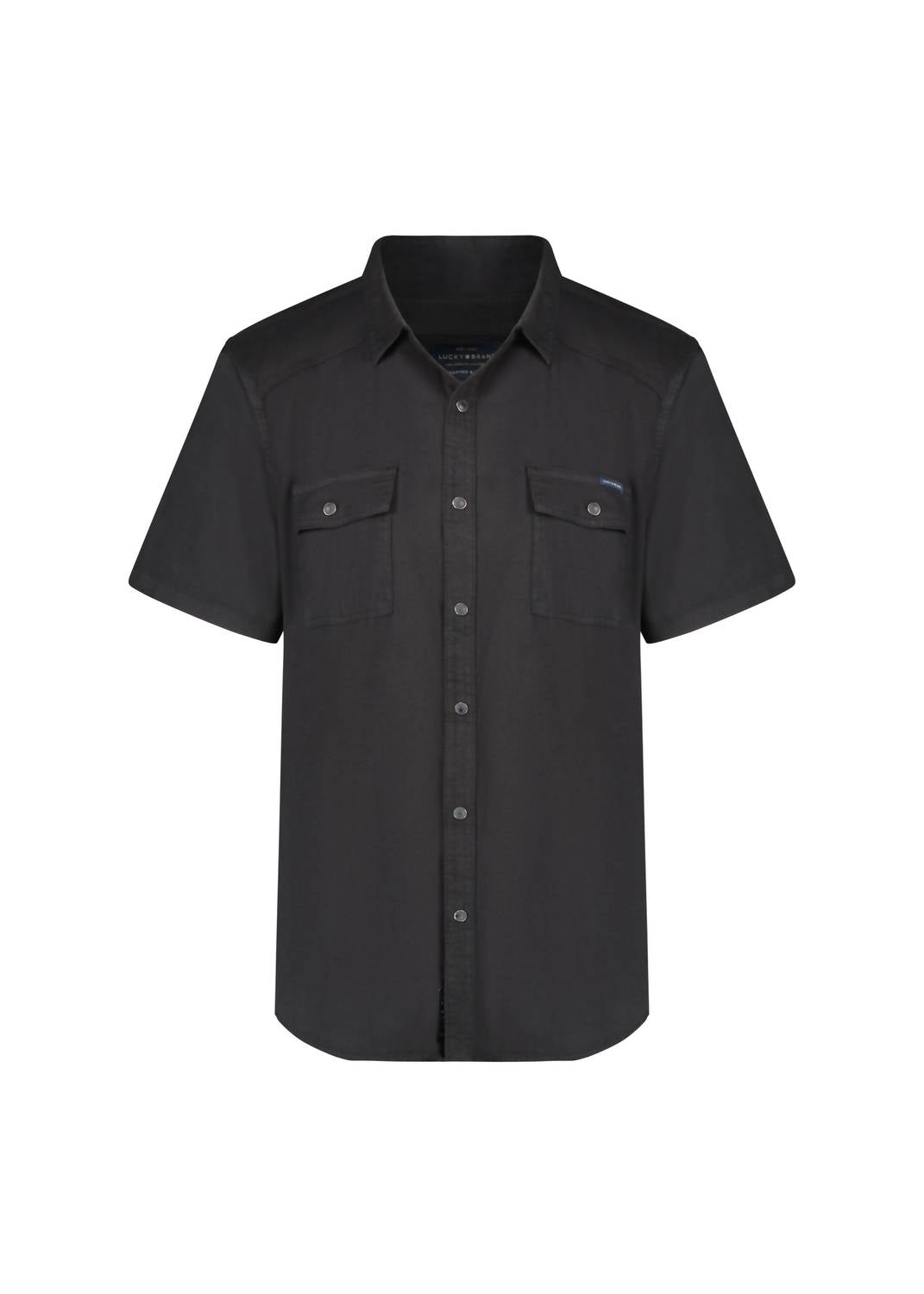 Lucky Brand - Lived-In Short Sleeve Workwear Shirt