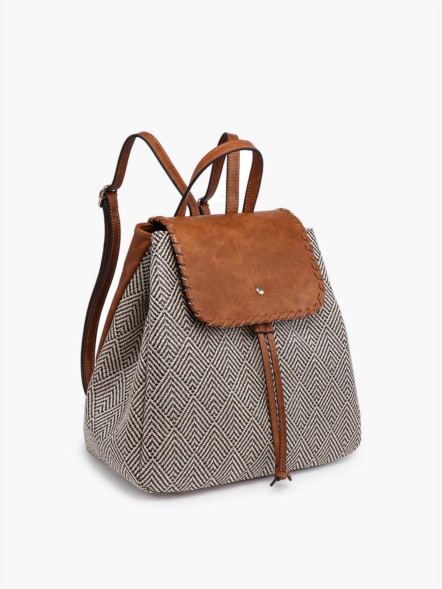 Jen & Co. - Women's Boho Chic Geometric Backpack