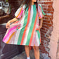 Entro - Fall Candy Stripe Dress