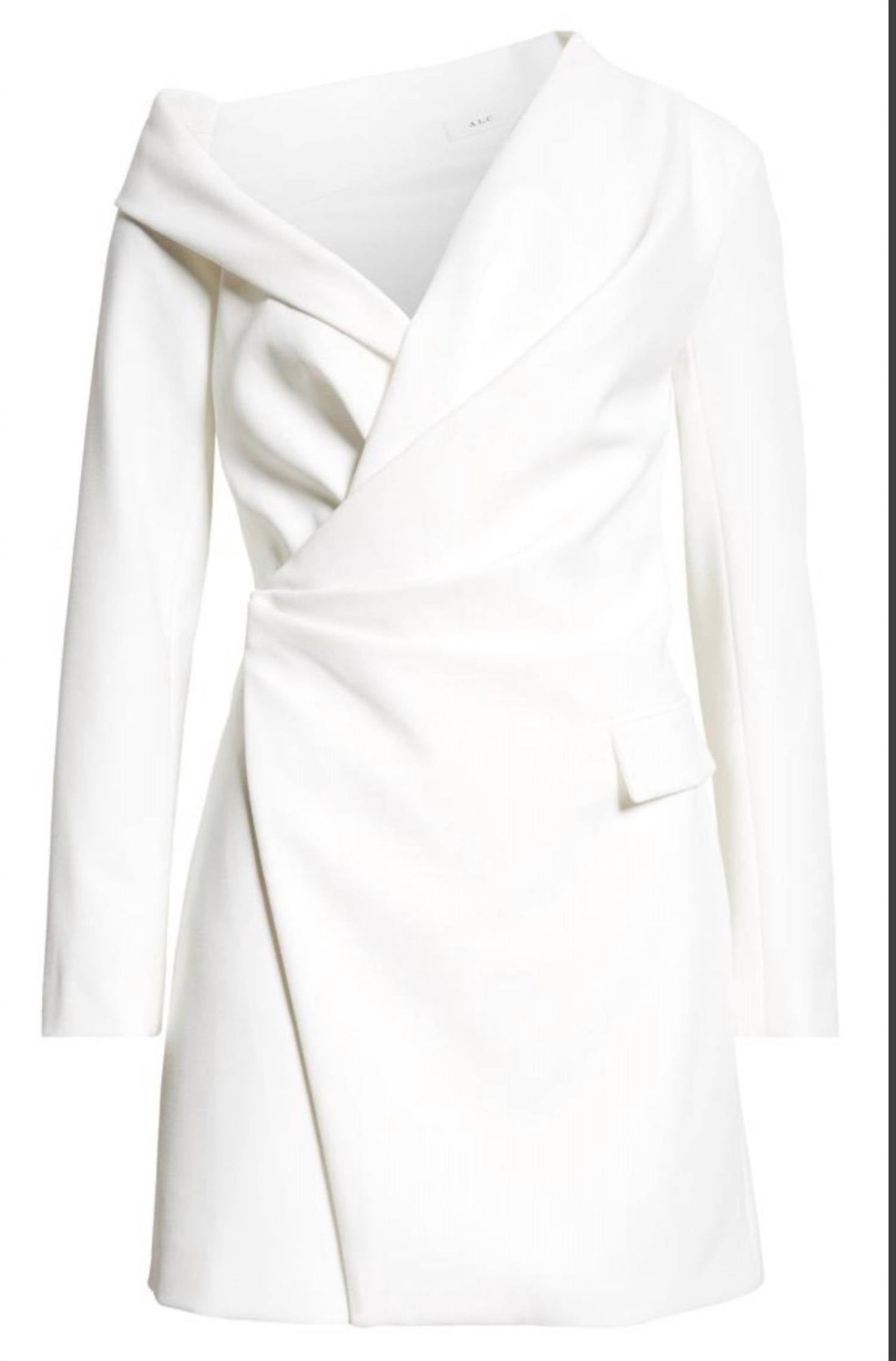 A.L.C. - Skyla One-shoulder Long Sleeve Mini Dress
