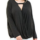 Entro - Keyhole Wrap Top