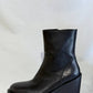 Ann Demeulemeester - Women's Zip Up Leather Ankle Boots