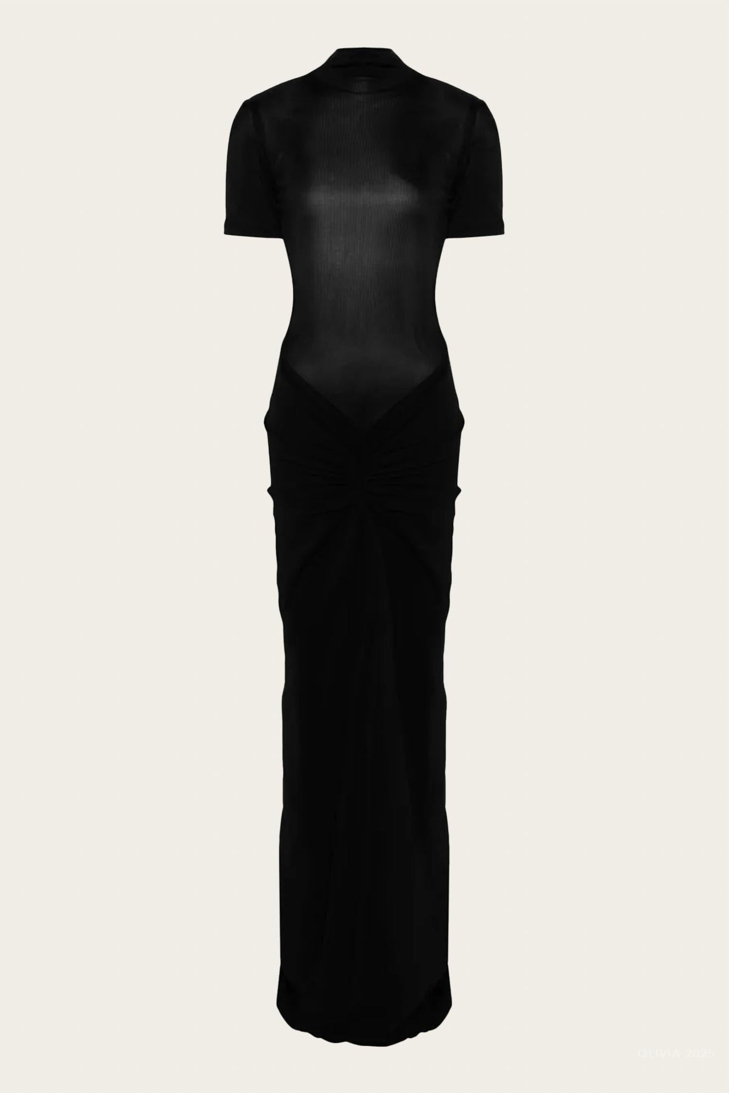 Christopher Esber - Fusion Ruched Tee Gown