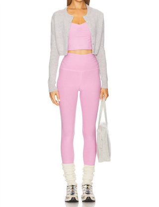 Beyond Yoga - Caught Spacedye Raise The Barre Shirred Leggings