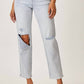 Risen - High Rise Light Wash Jeans