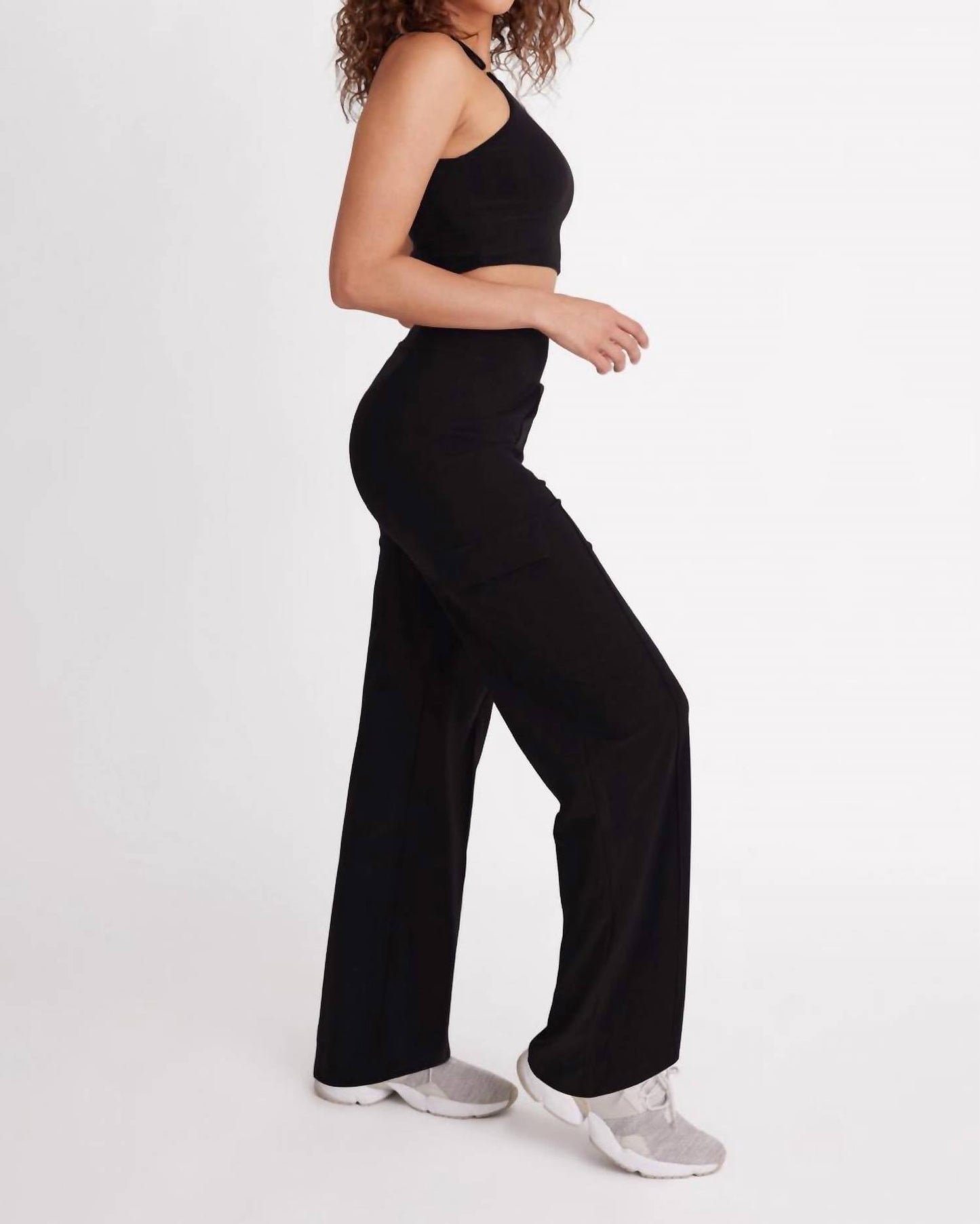 Wolven - Four-way Stretch Onyx Cargo Pant