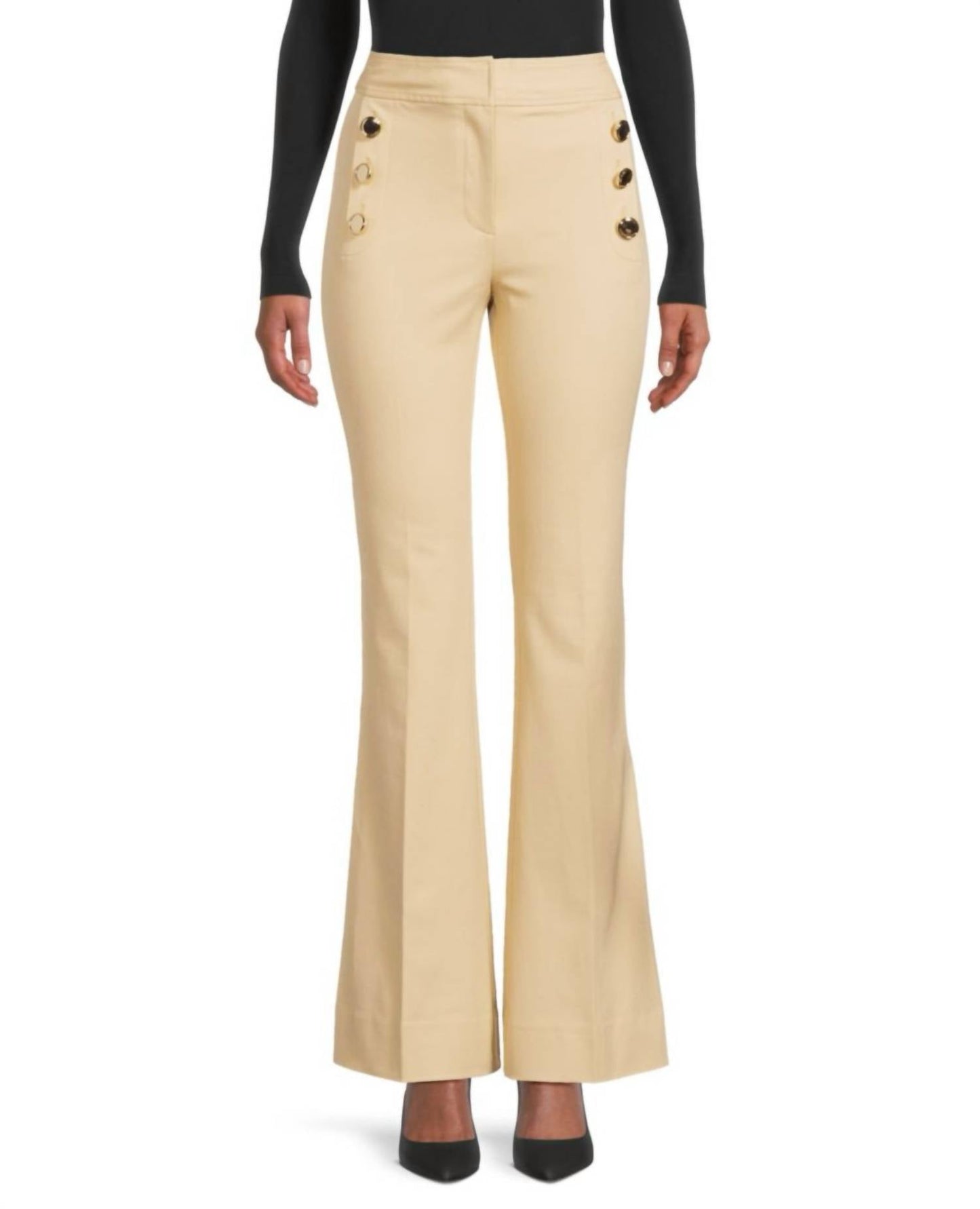Derek Lam 10 Crosby - Robyn Bootcut Embellished Flare Pants