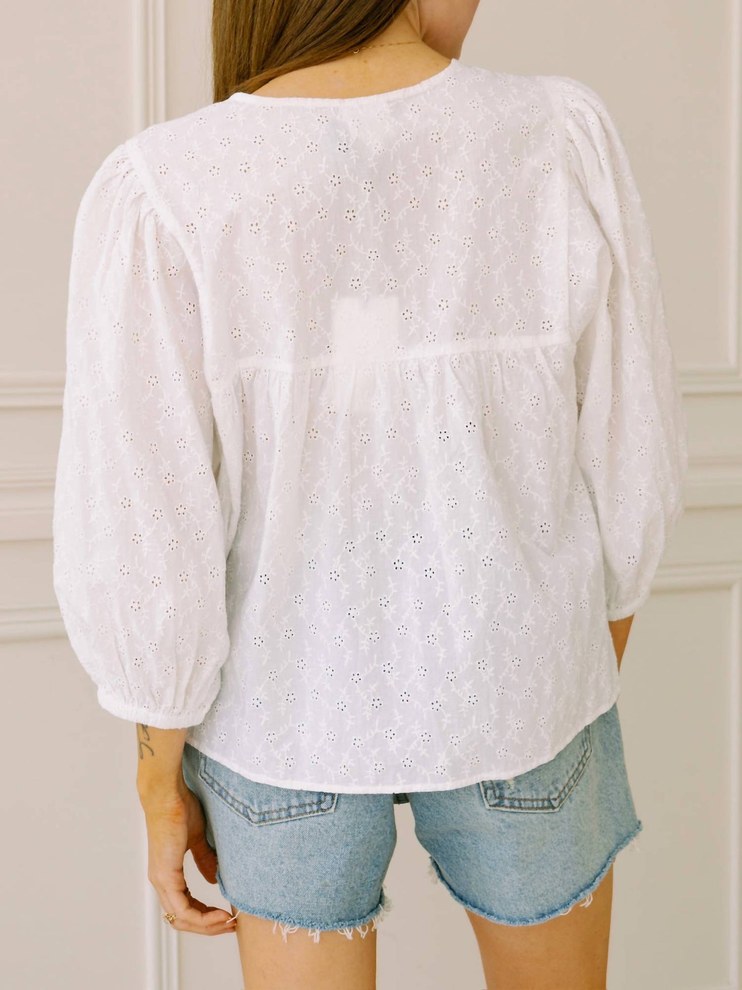 Dra Los Angeles - Ophelia Eyelet Top