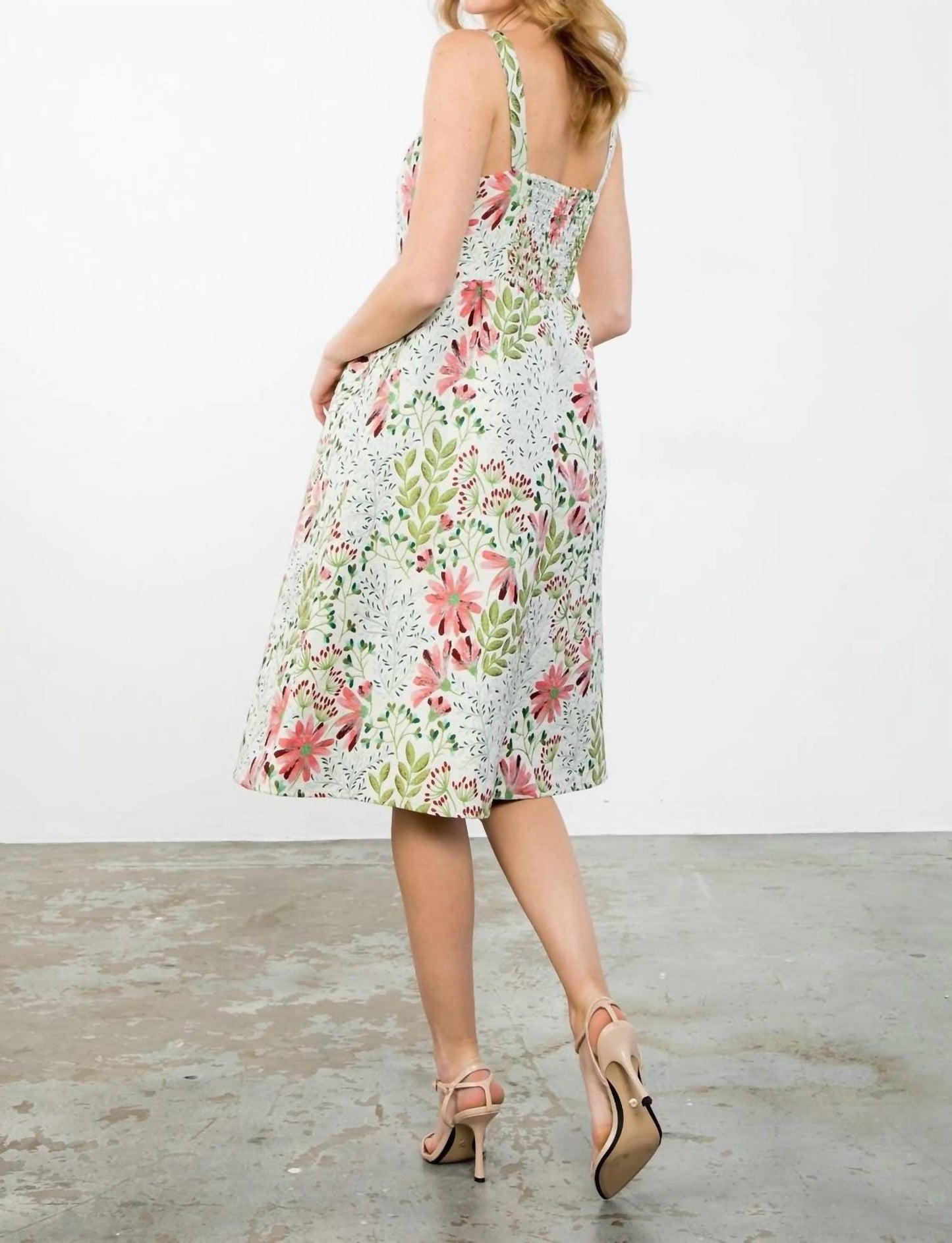 Thml - Mollie Floral Embroidered Dress