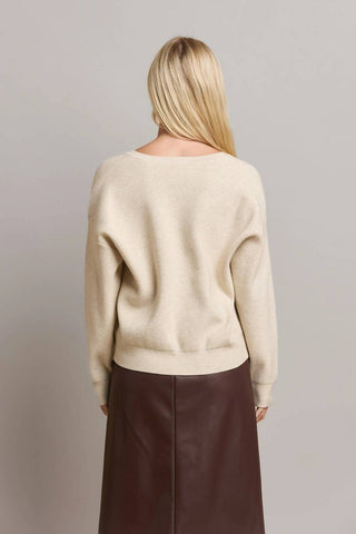 Able - Rhinestone Bow Sweater