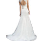 Justin Alexander - Beaded Lace A-line Dress