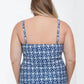Profile By Gottex - Plus Size Sweetheart Underwire Tankini Top