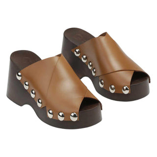 Ganni - WEDGE CLOGS