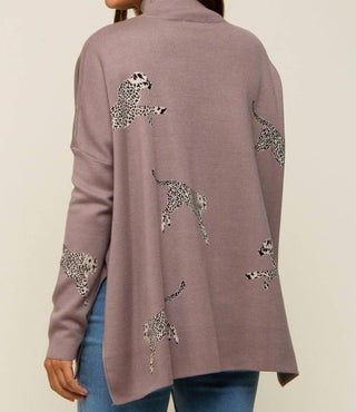 Entro - Leopard Sweater Top