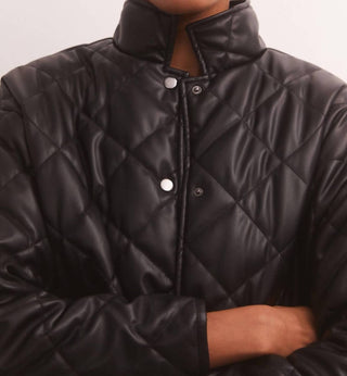 Z Supply - HERITAGE FAUX LEATHER JACKET