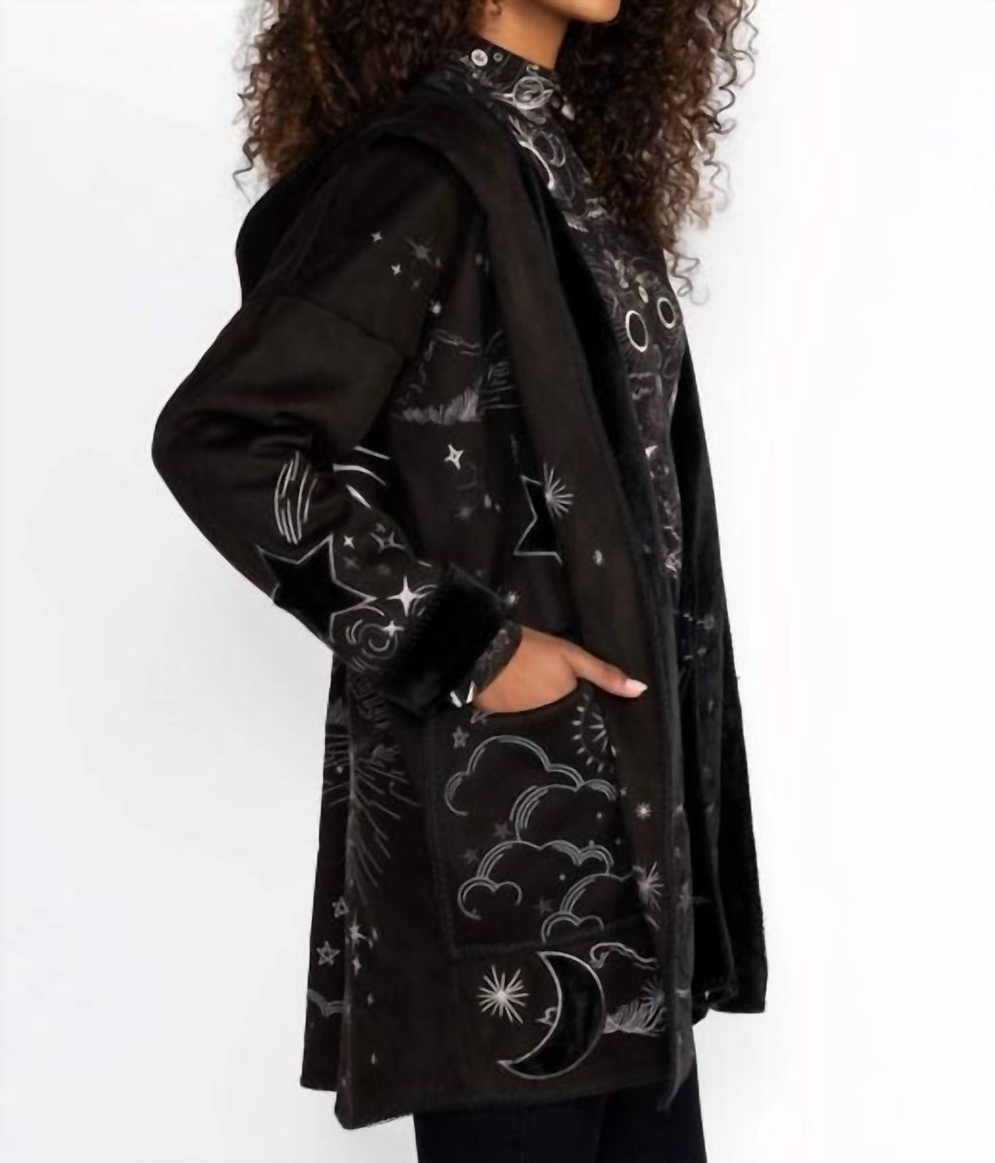 Johnny Was - CHANI SUEDE BACK FUR COAT