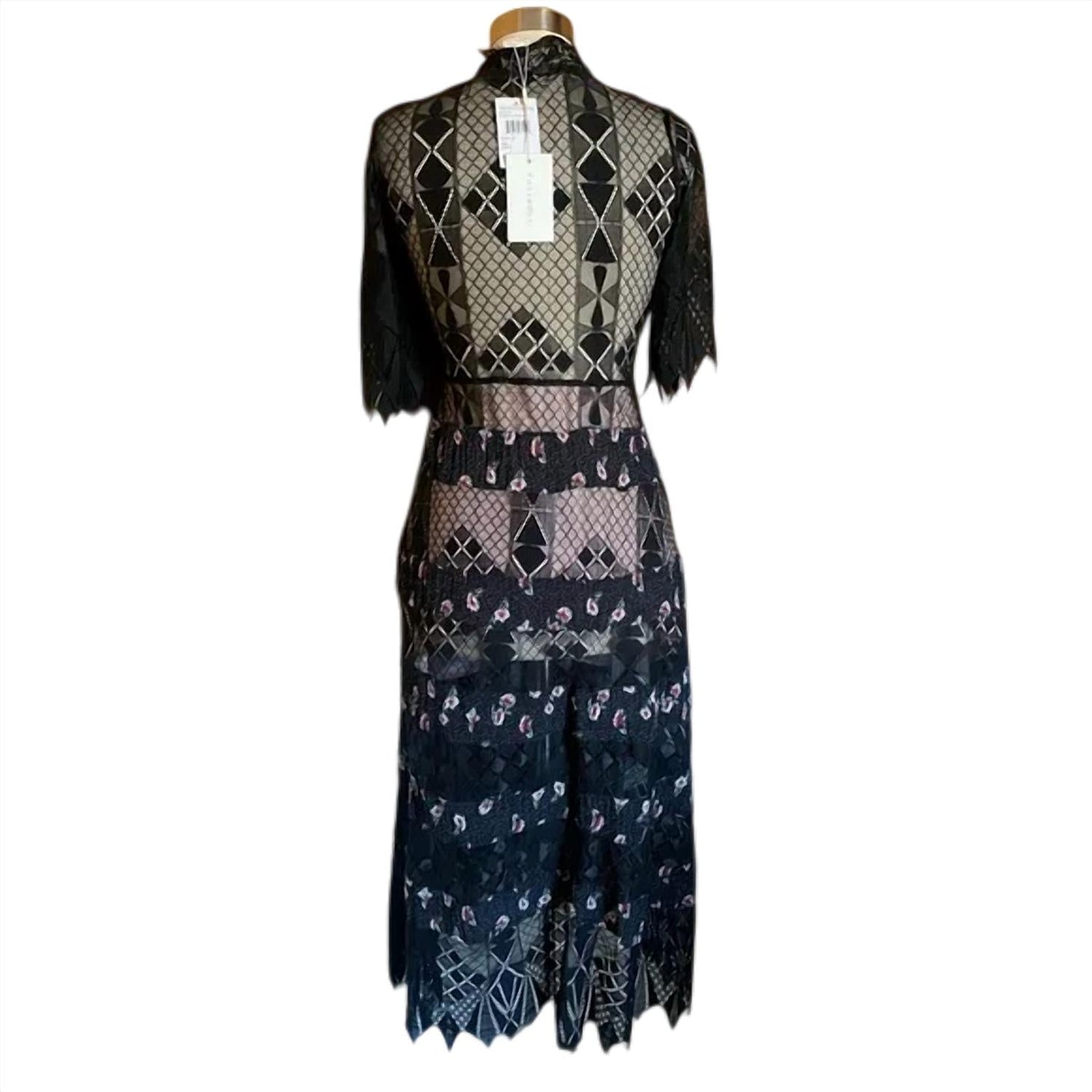 Foxiedox - Sweetwater Floral Stripe Midi Dress