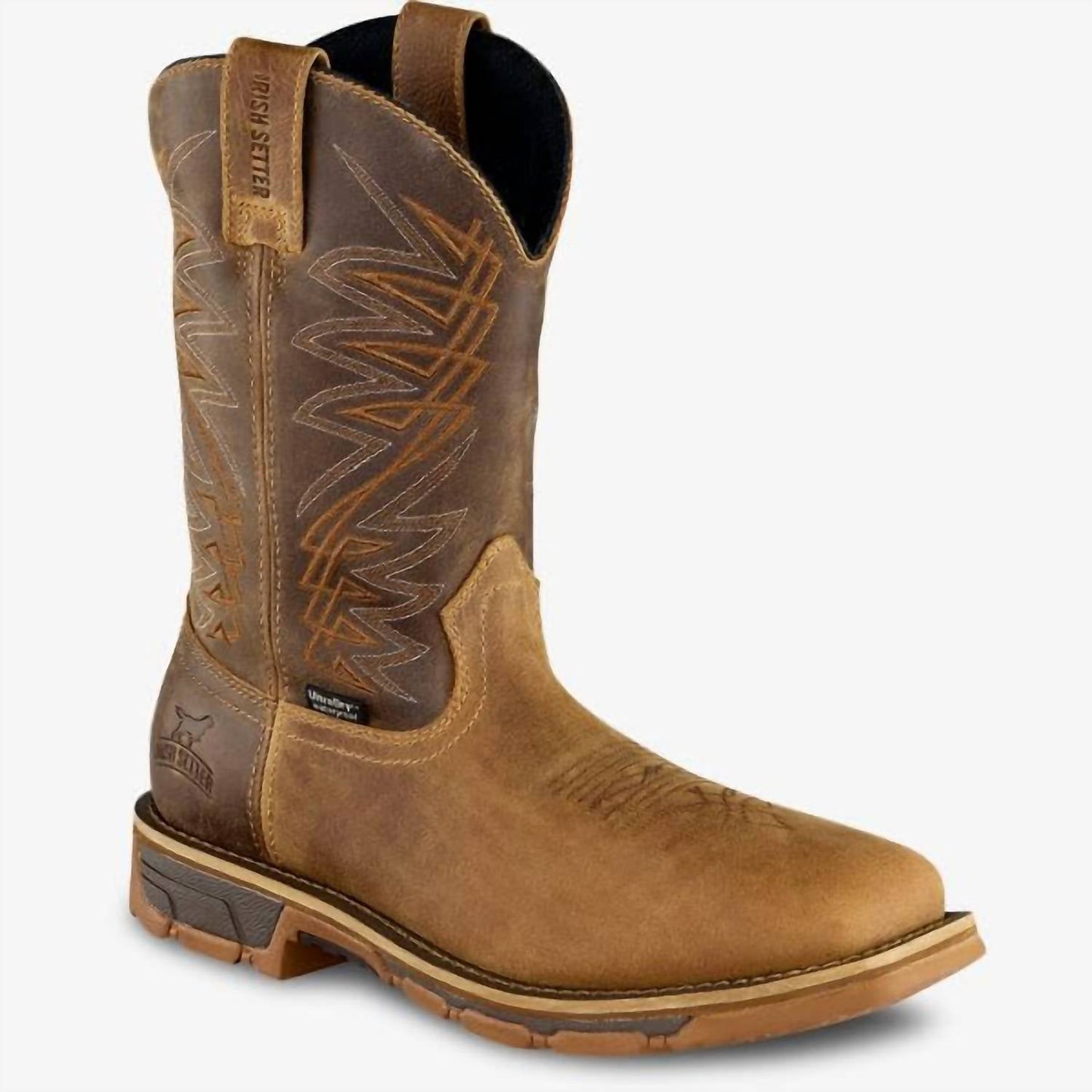 Irish Setter Boots - Men's Marshall Waterproof Pull-on Square Soft Toe Boots