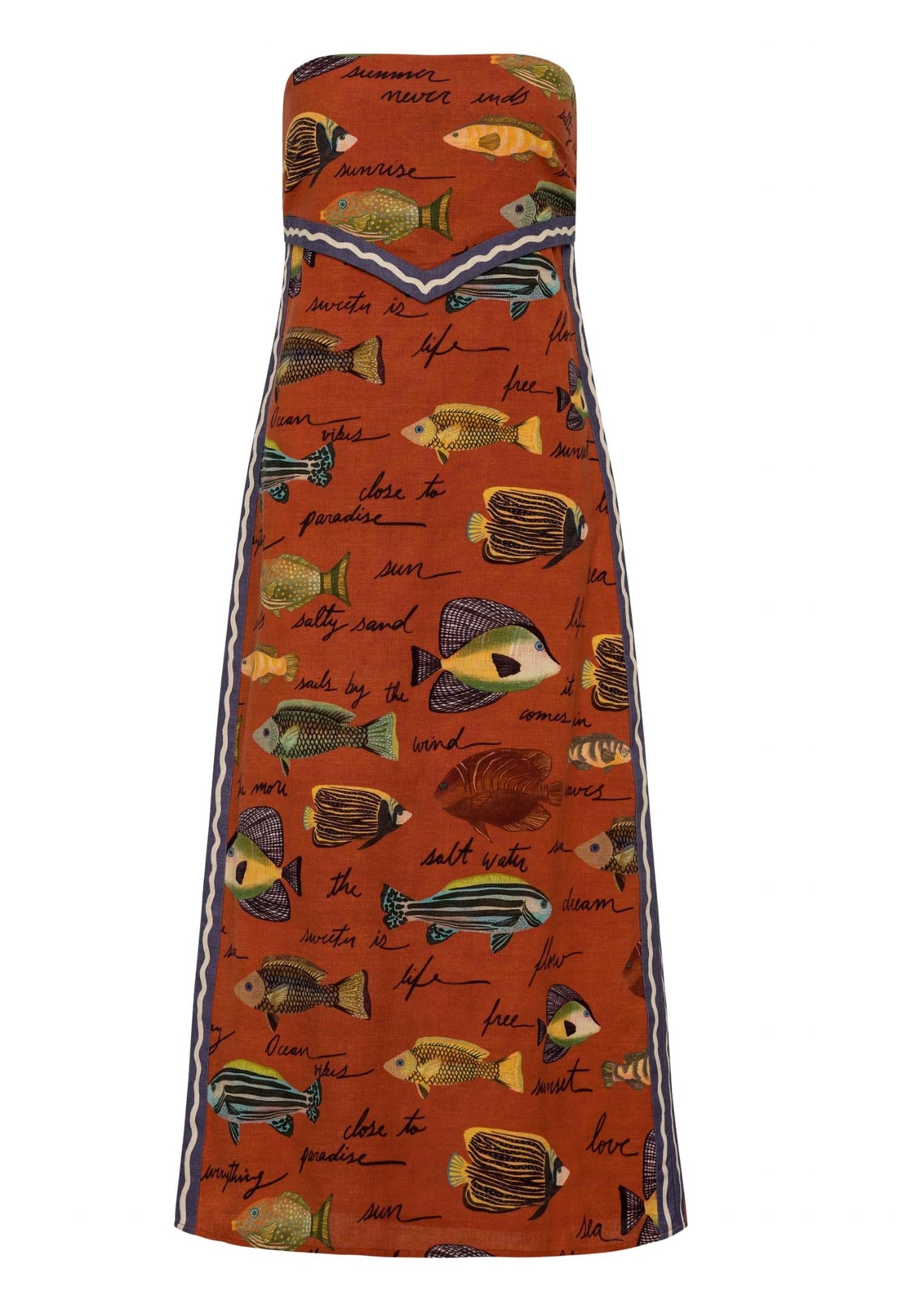 Anna Cate - Lilly Strapless Midi Dress
