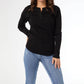 Coco + Carmen - Kym Soft Henley Top with Buttons