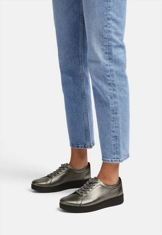 Fitflop - Women's Rally Lace-up Leather Sneaker