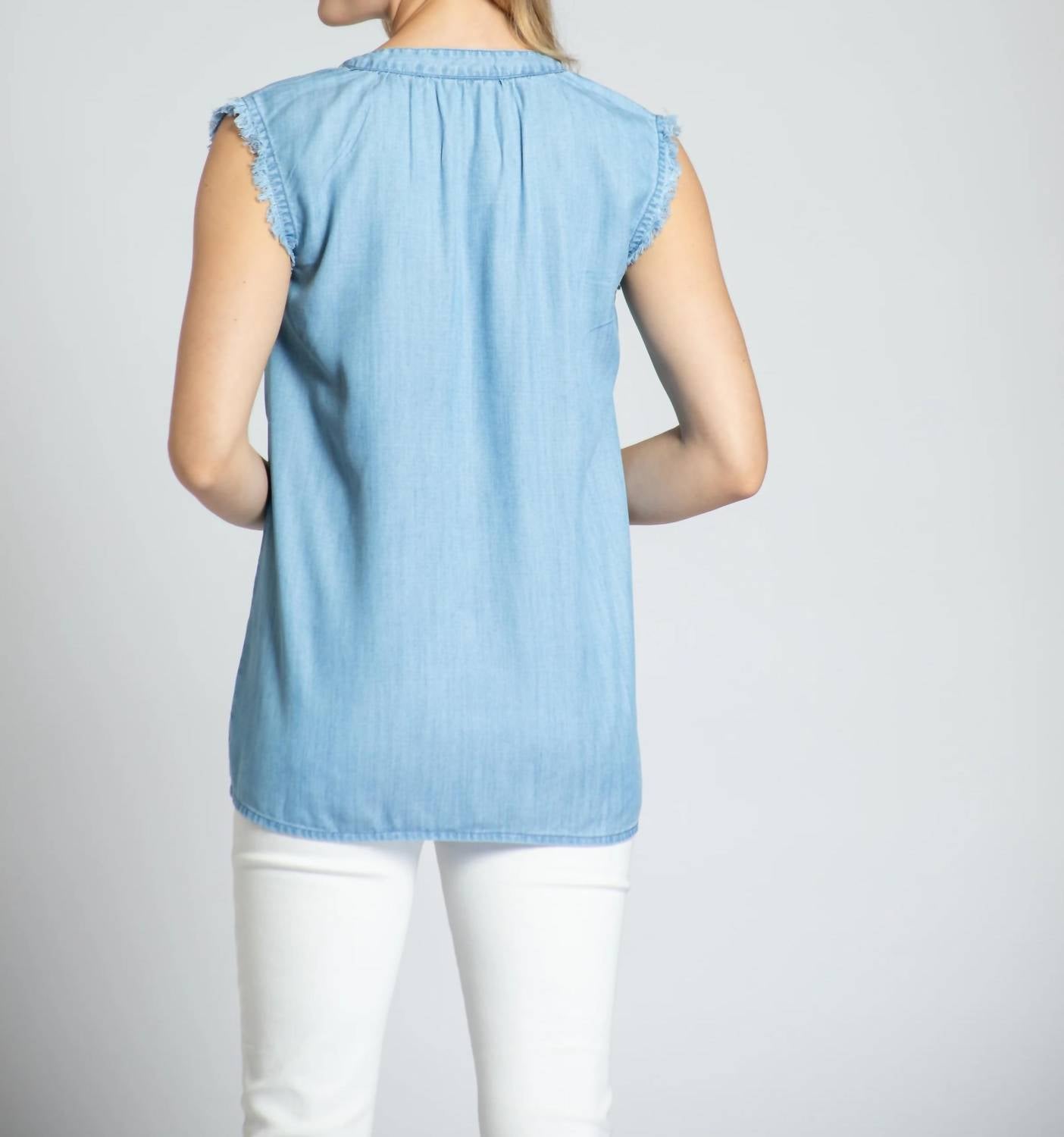 Apny - Frayed Soft Top