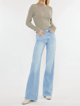 Kancan - Courtni Light Denim Bootcut Jeans