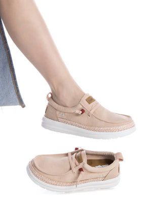 Xti - Women's Dockside Canvasl Loafers