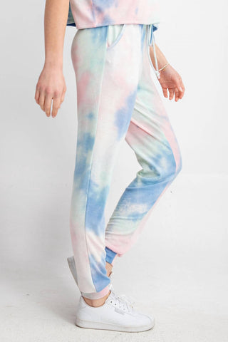 143 Story - Cotton Candy Tie Dye Jogger Pant
