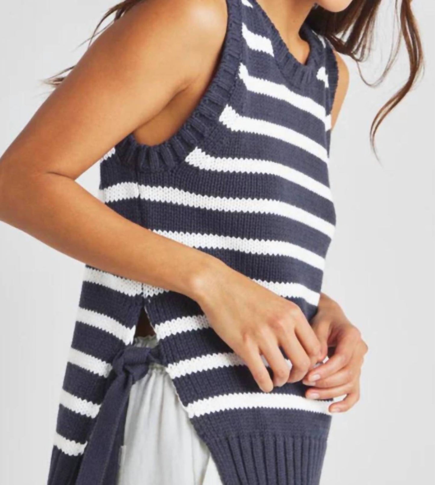 Splendid - Zoey Tie Crewneck Tank Top