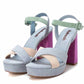 Xti - Women's Heeled Suede Sandals