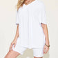 Basic Bae - V-neck T-shirt & Shorts Set